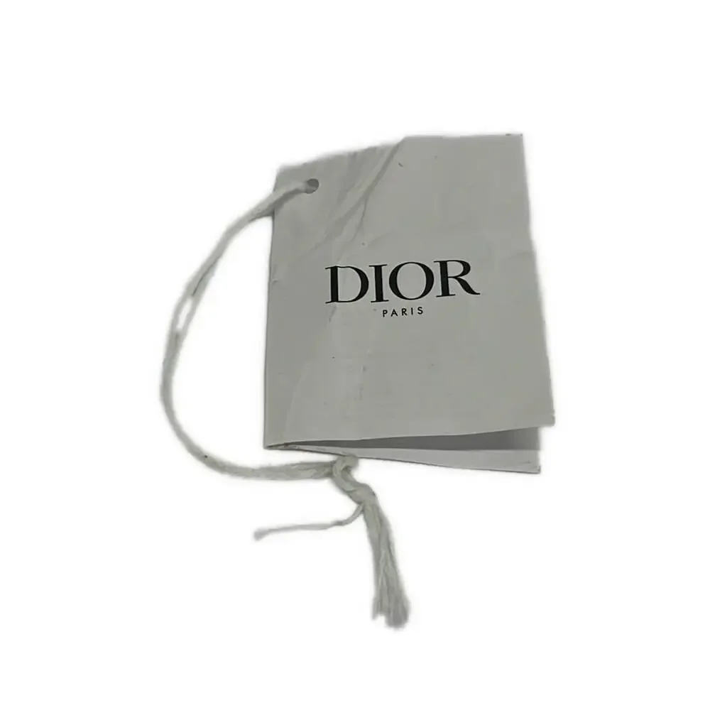 Christian Dior 30 Montagne Coin Case S2392UTZQ928U Navy Cream Jacquard Leather